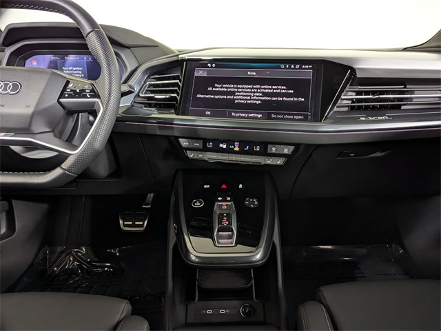 used 2024 Audi Q4 e-tron car, priced at $43,681