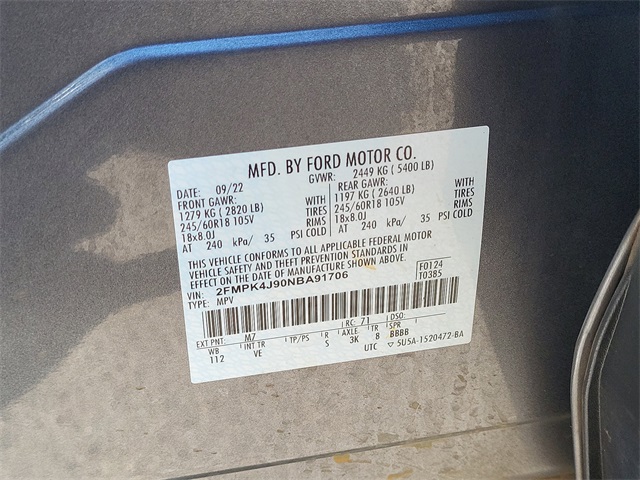 used 2022 Ford Edge car, priced at $24,999