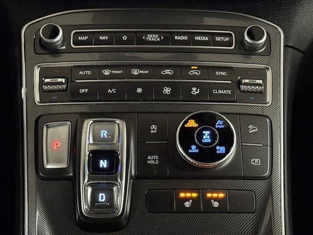 used 2023 Hyundai Santa Fe car, priced at $20,897