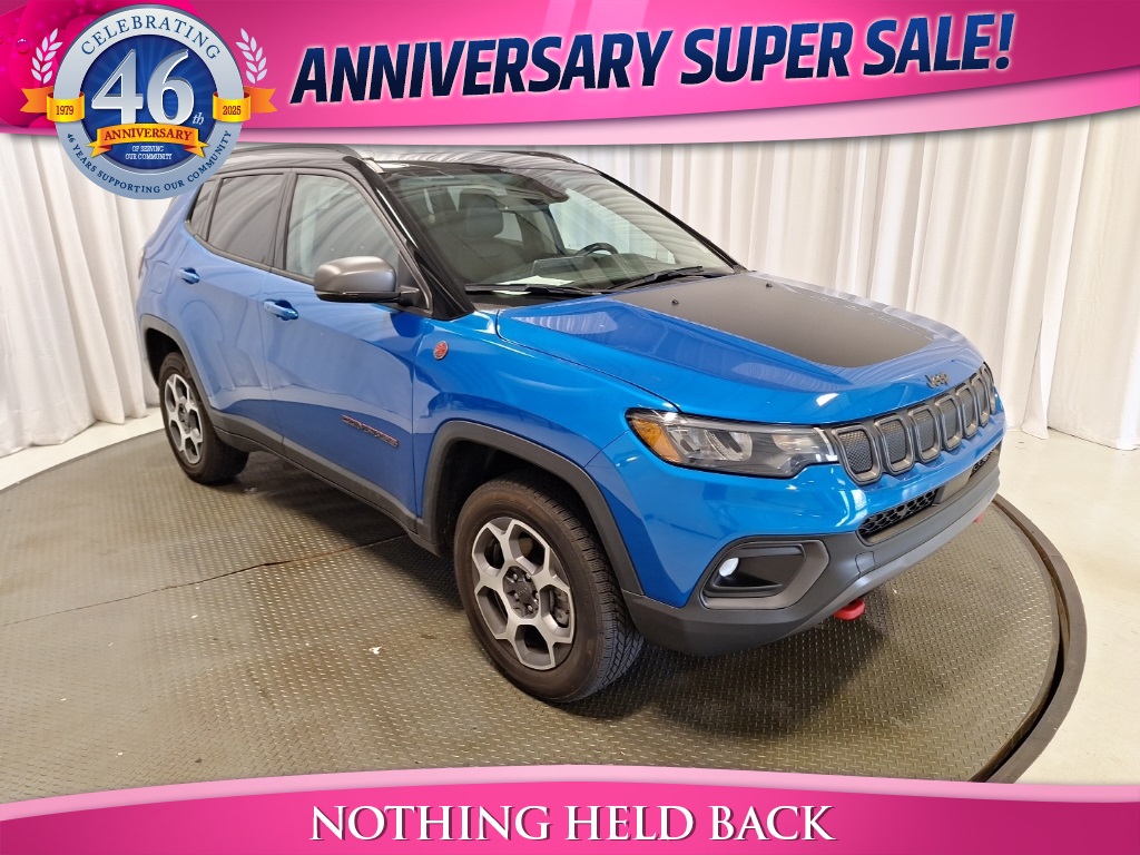 used 2022 Jeep Compass car, priced at $20,483