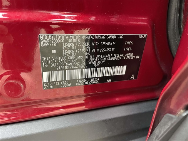 used 2022 Toyota RAV4 car, priced at $24,351