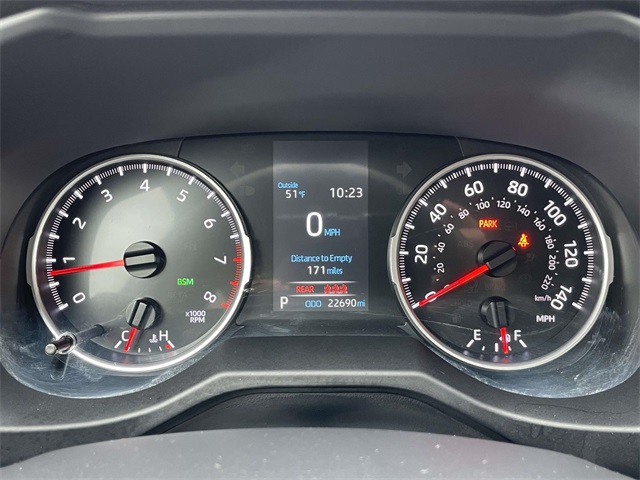 used 2022 Toyota RAV4 car, priced at $24,351