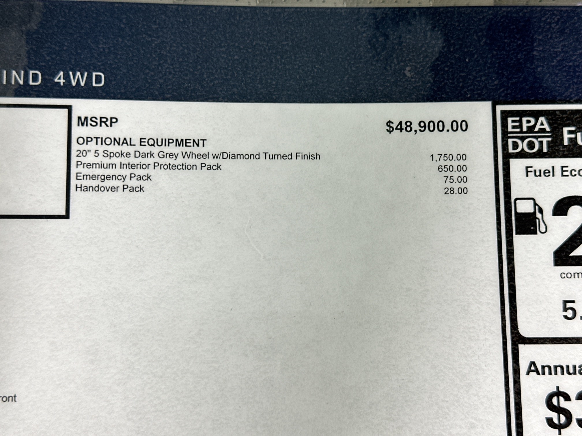 new 2025 Land Rover Discovery Sport car, priced at $52,678