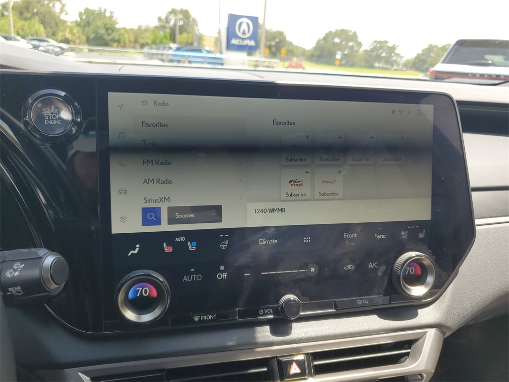 used 2024 Lexus RX car, priced at $51,998
