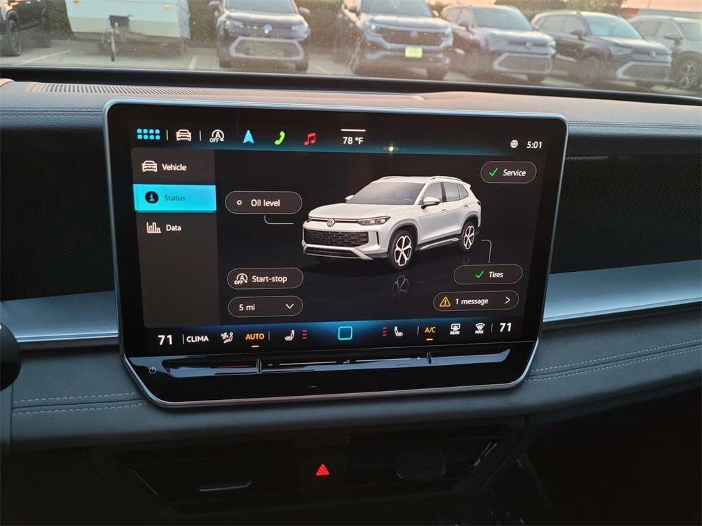 new 2025 Volkswagen Tiguan car, priced at $37,136