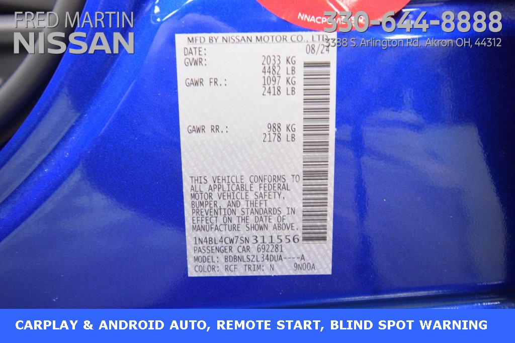 used 2025 Nissan Altima car, priced at $30,173
