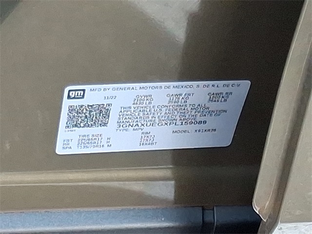 used 2023 Chevrolet Equinox car, priced at $24,550