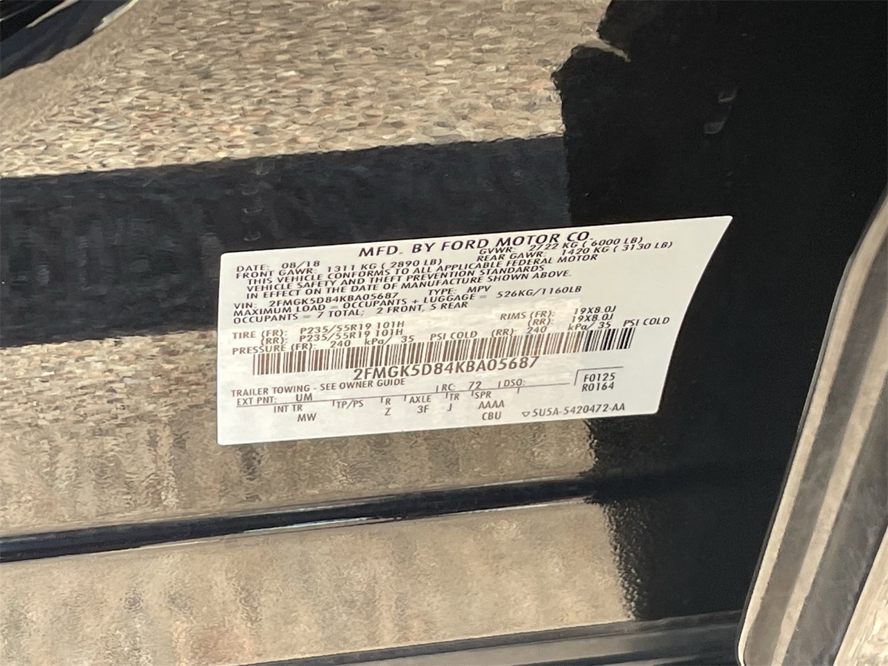used 2019 Ford Flex car, priced at $15,630