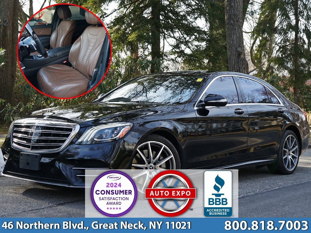 used 2019 Mercedes-Benz S-Class car, priced at $33,995