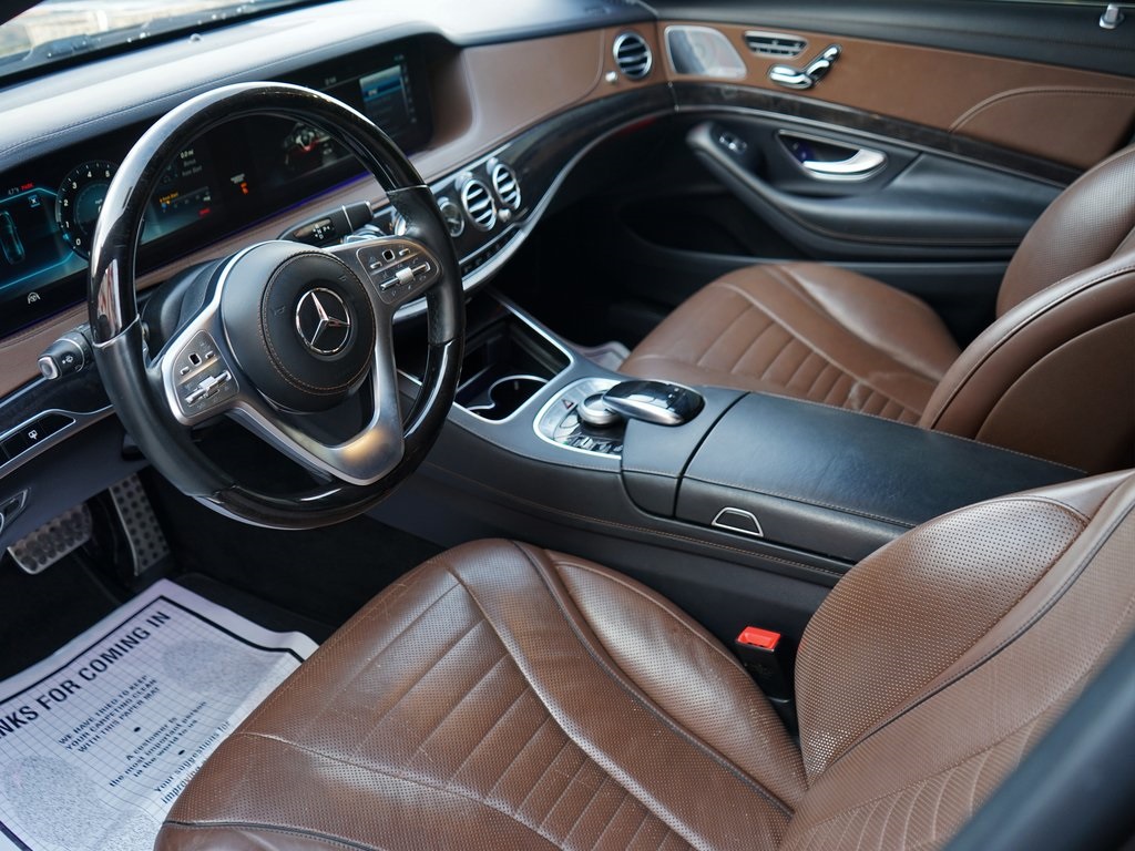 used 2019 Mercedes-Benz S-Class car, priced at $33,495