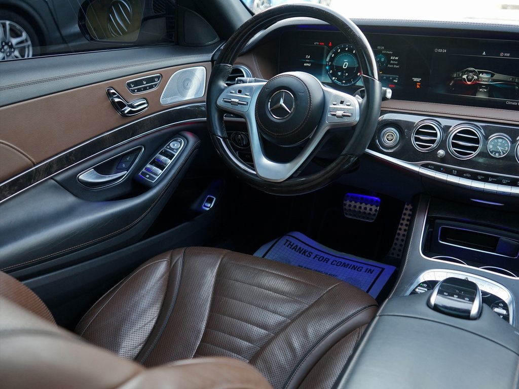 used 2019 Mercedes-Benz S-Class car, priced at $33,495