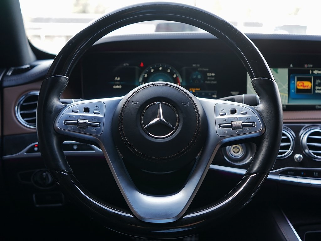 used 2019 Mercedes-Benz S-Class car, priced at $33,495