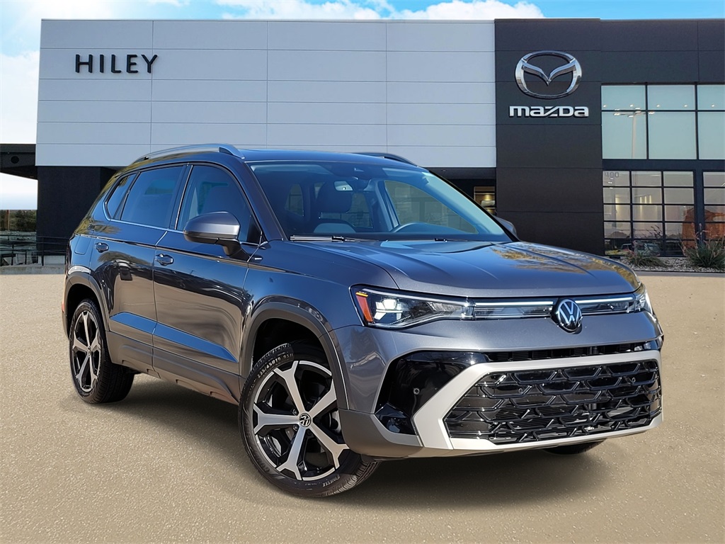 used 2025 Volkswagen Taos car, priced at $30,492