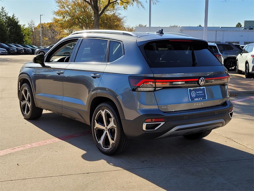 used 2025 Volkswagen Taos car, priced at $30,492