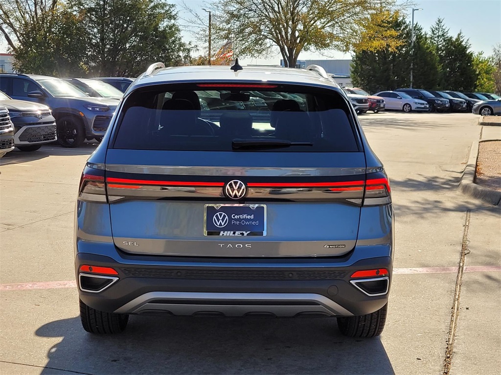 used 2025 Volkswagen Taos car, priced at $30,492