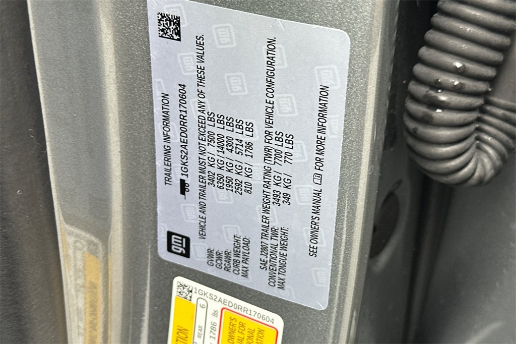 used 2024 GMC Yukon car, priced at $56,904