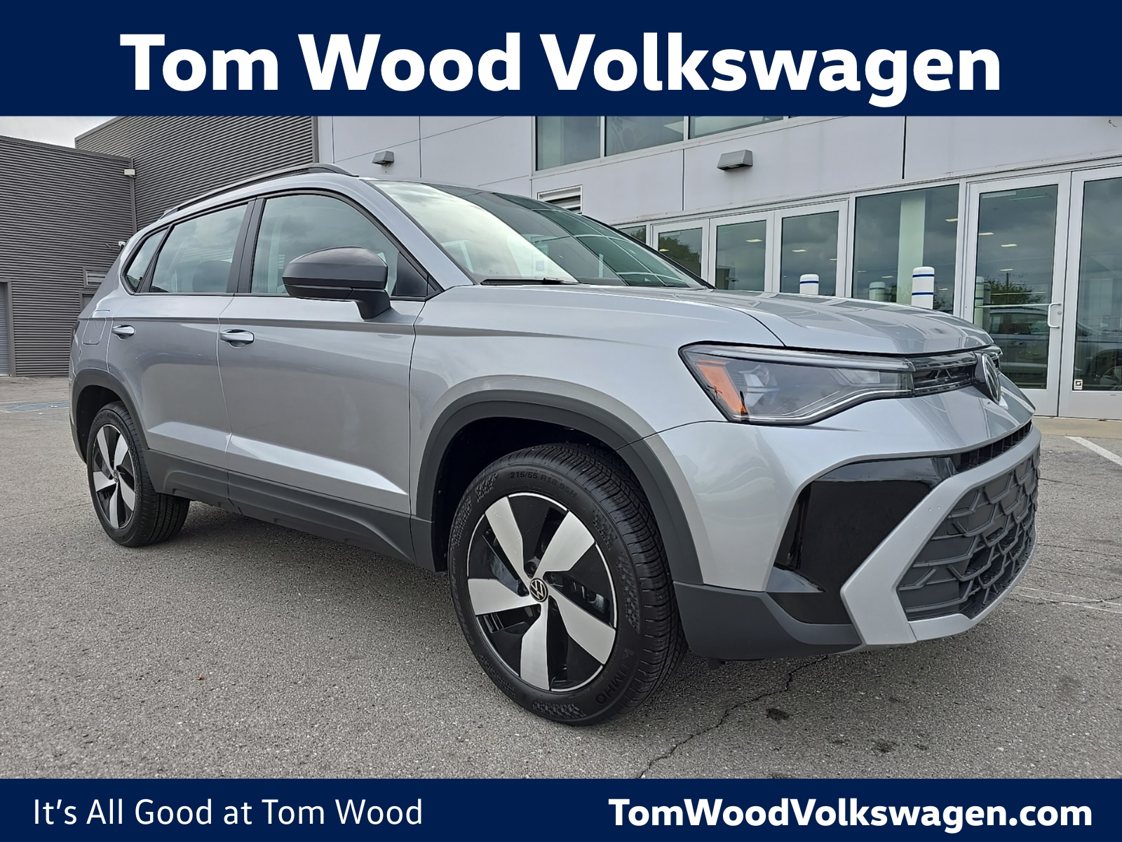 new 2025 Volkswagen Taos car, priced at $27,800