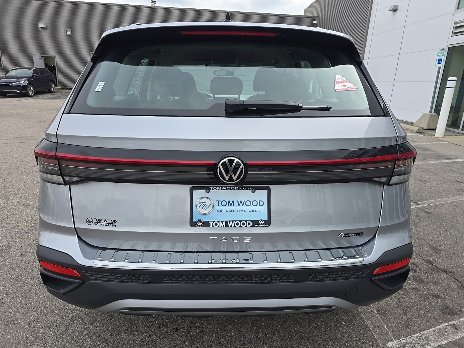 new 2025 Volkswagen Taos car, priced at $27,800