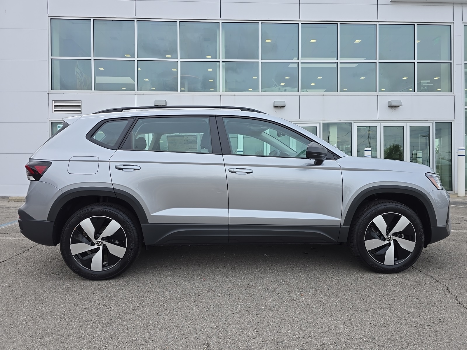 new 2025 Volkswagen Taos car, priced at $27,800