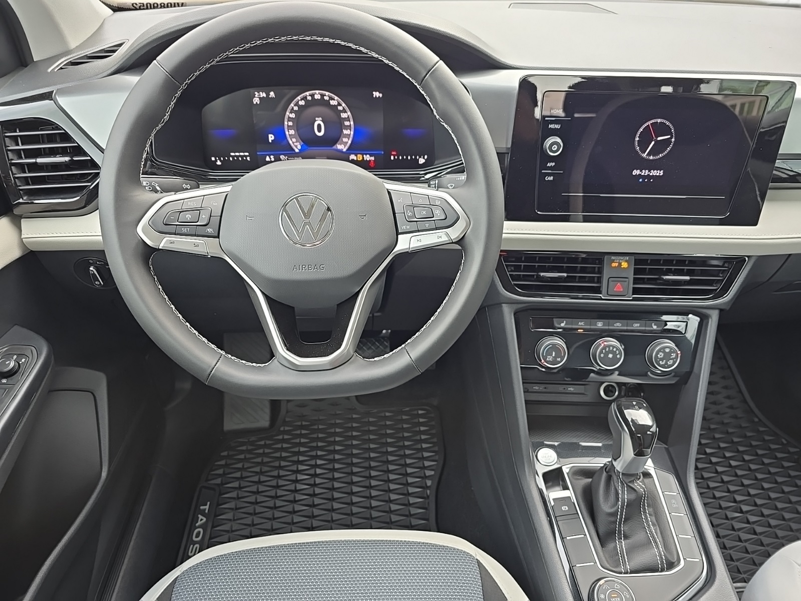 new 2025 Volkswagen Taos car, priced at $27,800