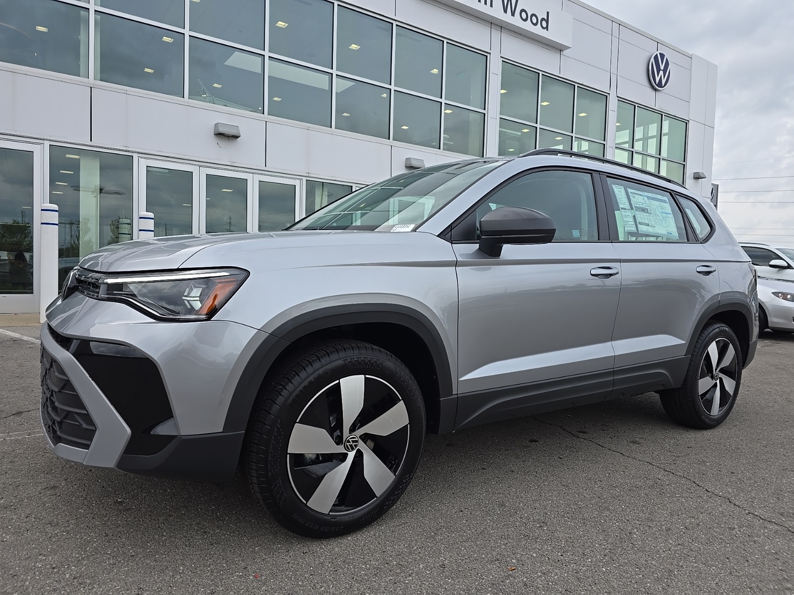 new 2025 Volkswagen Taos car, priced at $27,800