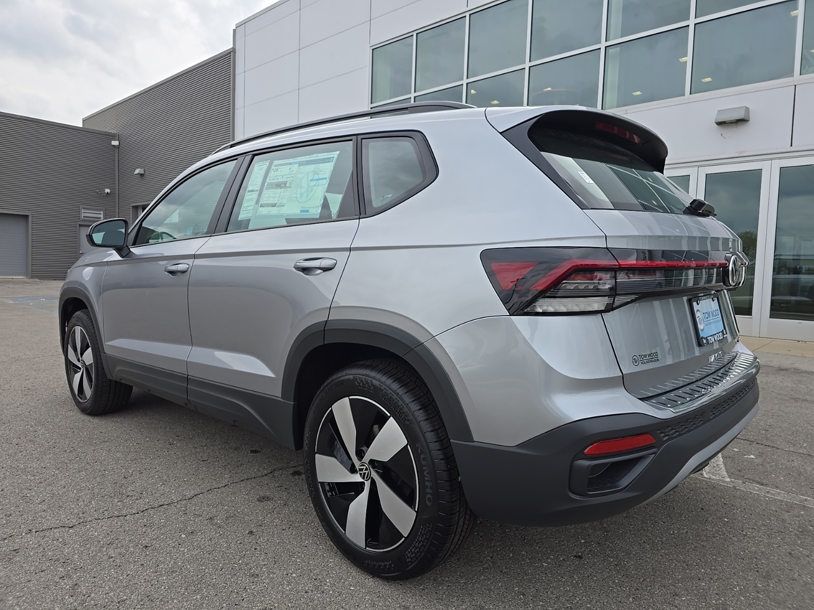 new 2025 Volkswagen Taos car, priced at $27,800