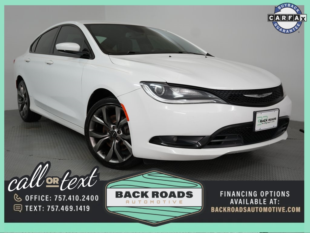 used 2016 Chrysler 200 car, priced at $8,500