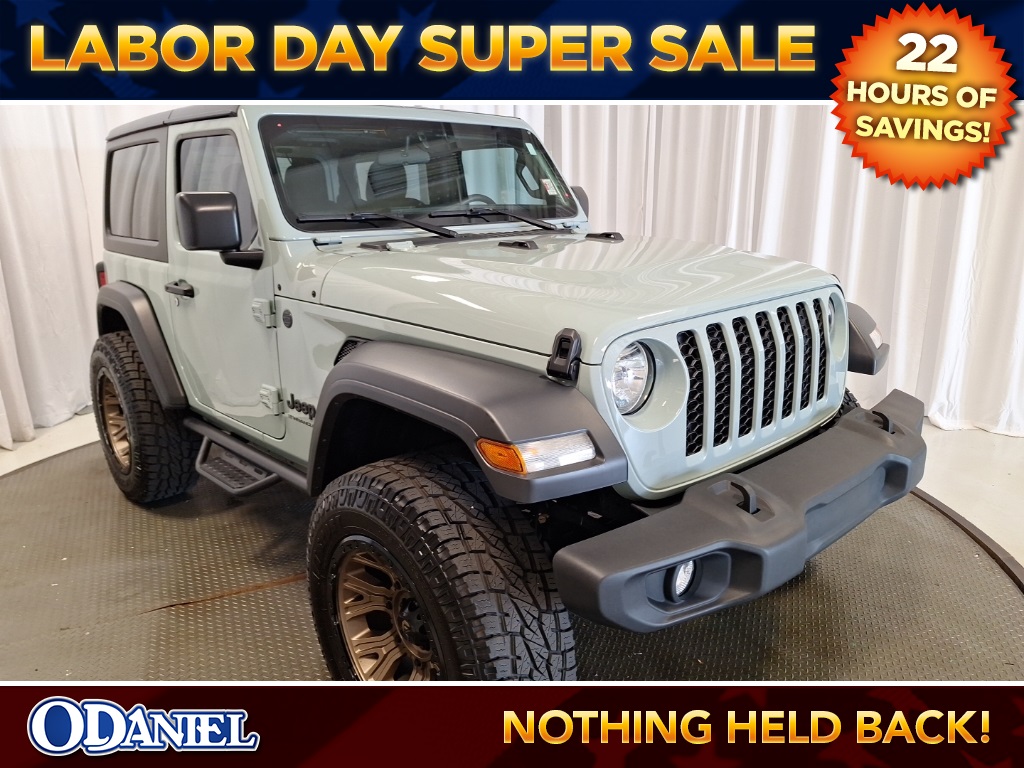 used 2024 Jeep Wrangler car, priced at $32,888