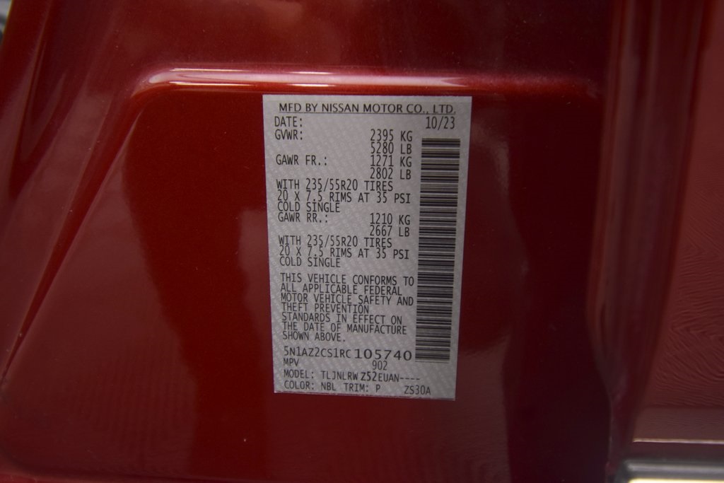 used 2024 Nissan Murano car, priced at $37,000