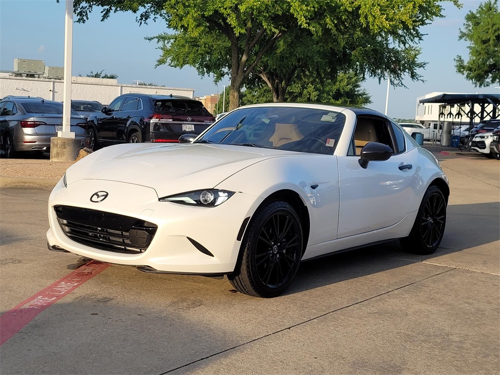 used 2024 Mazda MX-5 Miata RF car, priced at $34,990