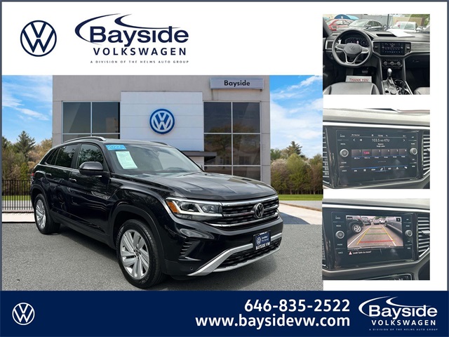 used 2022 Volkswagen Atlas Cross Sport car, priced at $31,629