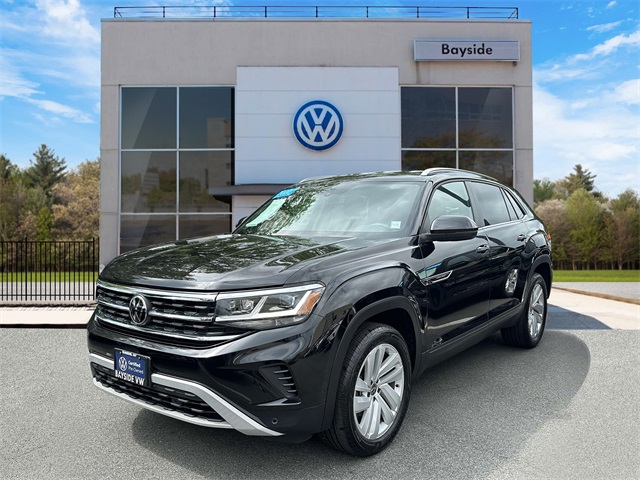 used 2022 Volkswagen Atlas Cross Sport car, priced at $31,629