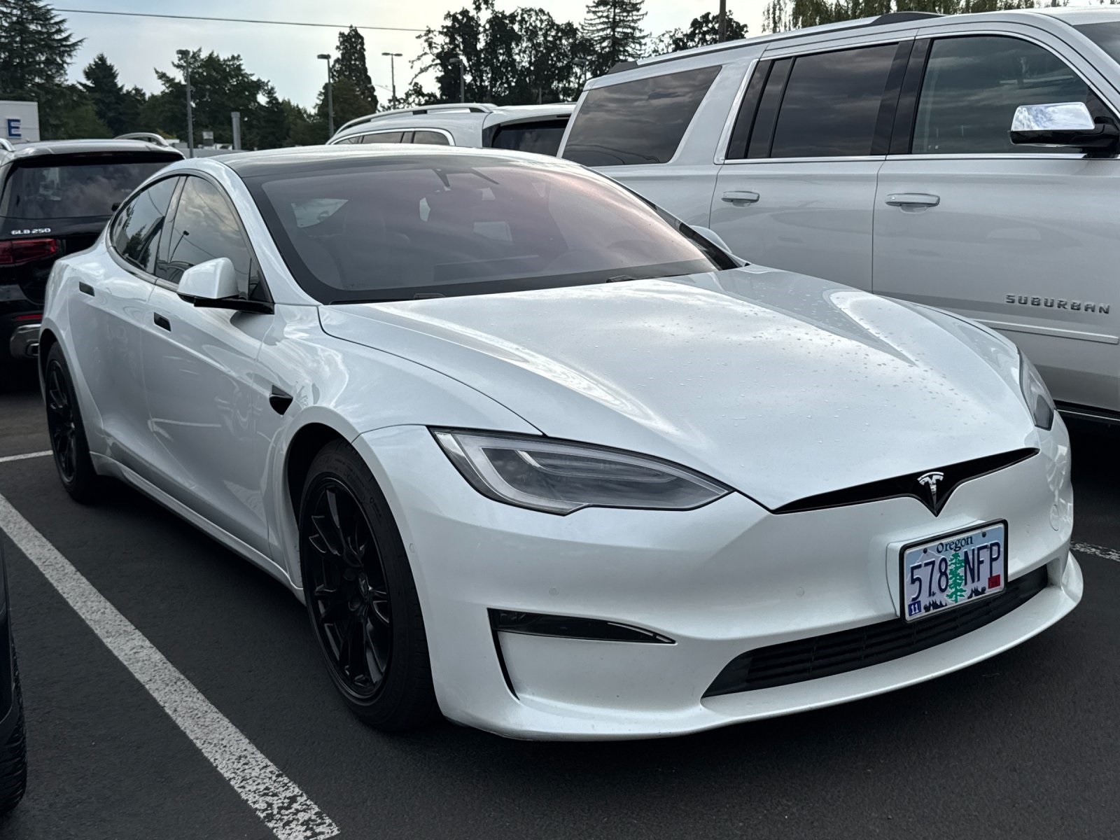used 2021 Tesla Model S car, priced at $41,988