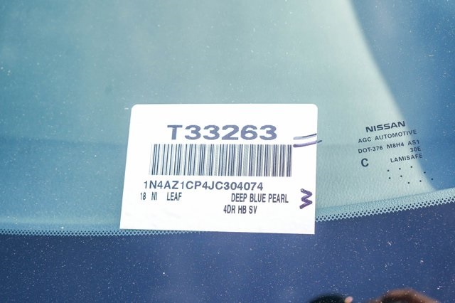 used 2018 Nissan Leaf car, priced at $10,592