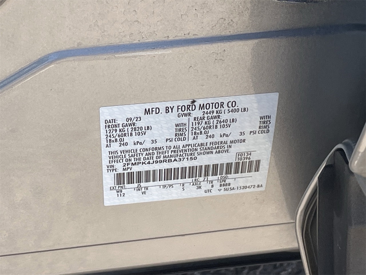 used 2024 Ford Edge car, priced at $22,530