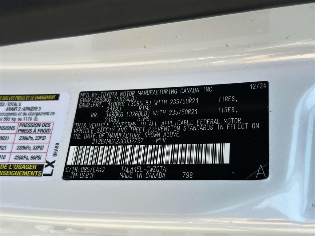used 2025 Lexus RX car, priced at $54,495