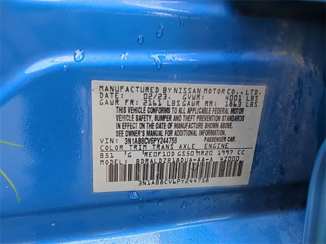 used 2023 Nissan Sentra car, priced at $16,911