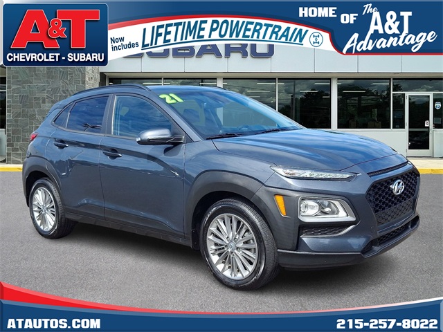 used 2021 Hyundai Kona car, priced at $18,291