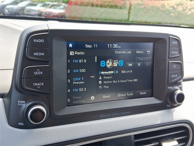 used 2021 Hyundai Kona car, priced at $18,291