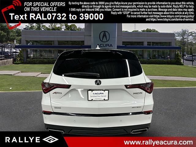 used 2023 Acura MDX car, priced at $45,249