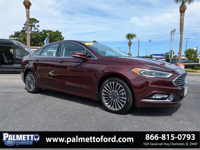 used 2017 Ford Fusion car, priced at $16,982