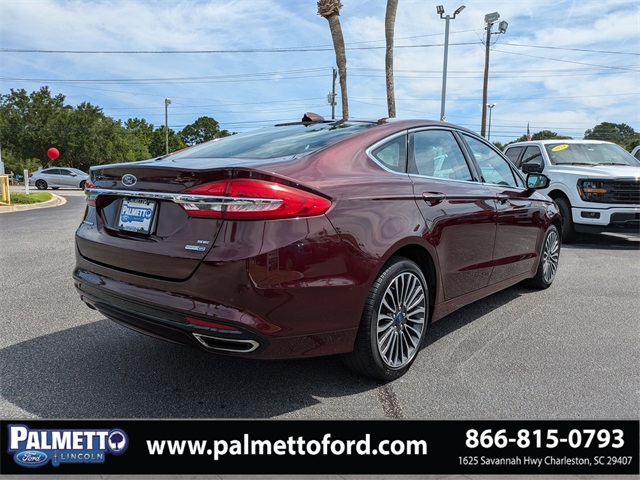 used 2017 Ford Fusion car, priced at $16,982