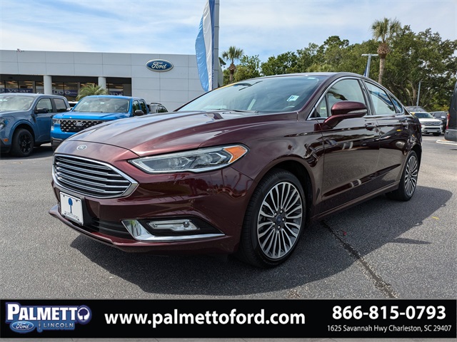 used 2017 Ford Fusion car, priced at $16,982