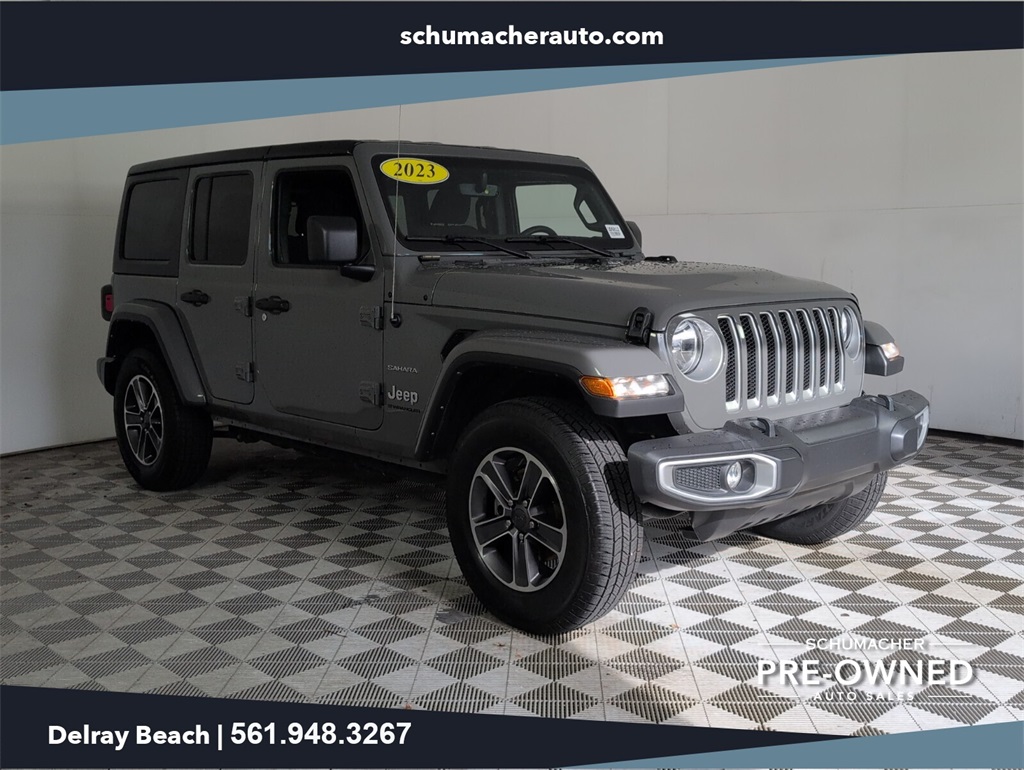 used 2023 Jeep Wrangler car, priced at $35,000