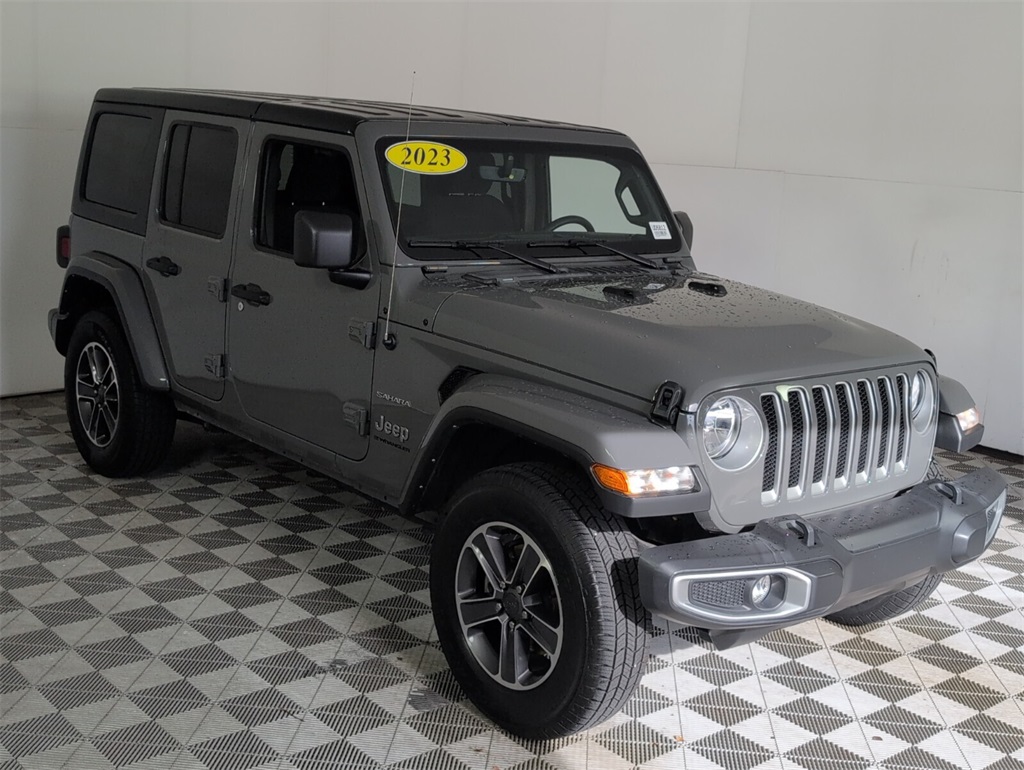 used 2023 Jeep Wrangler car, priced at $35,000