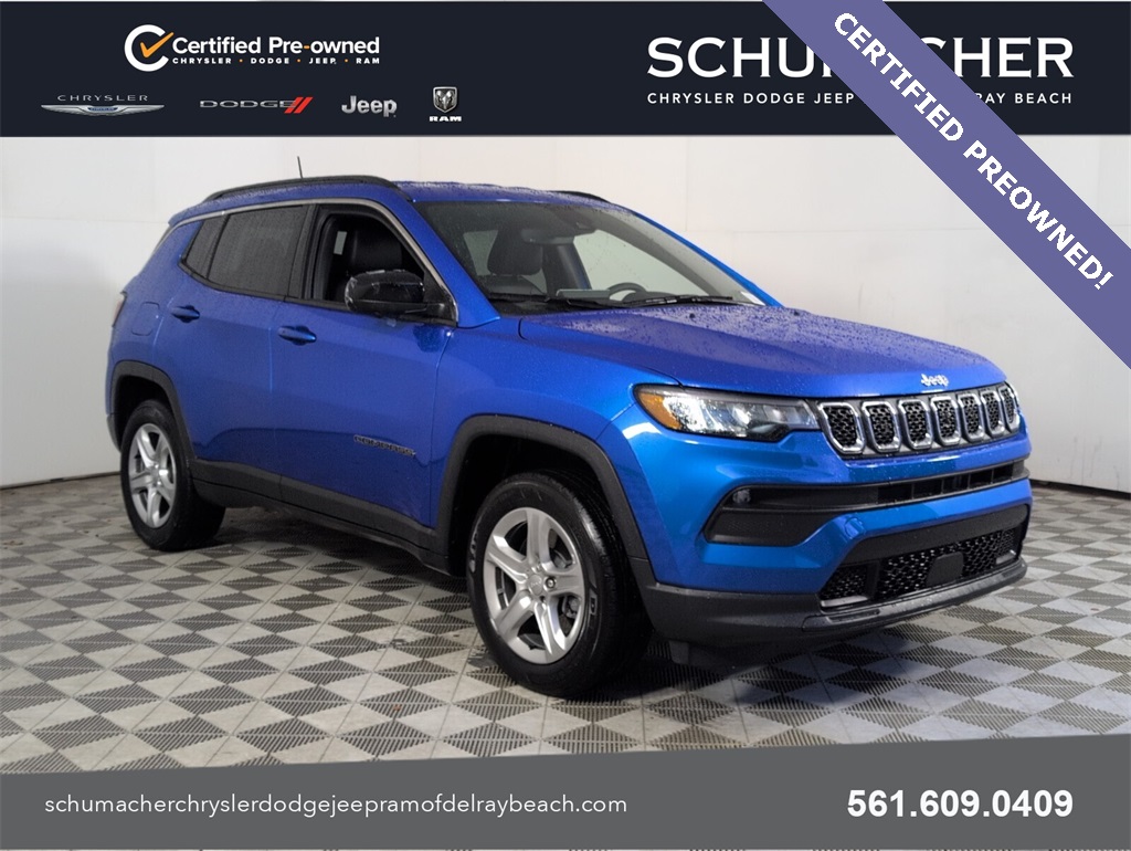 used 2023 Jeep Compass car, priced at $19,998