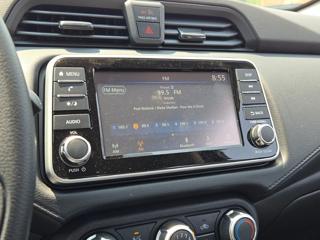 new 2025 Nissan Versa car, priced at $20,695