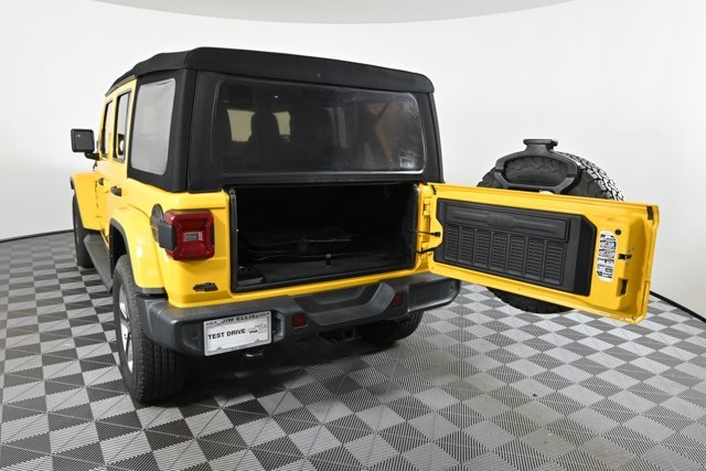 used 2018 Jeep Wrangler car, priced at $24,619
