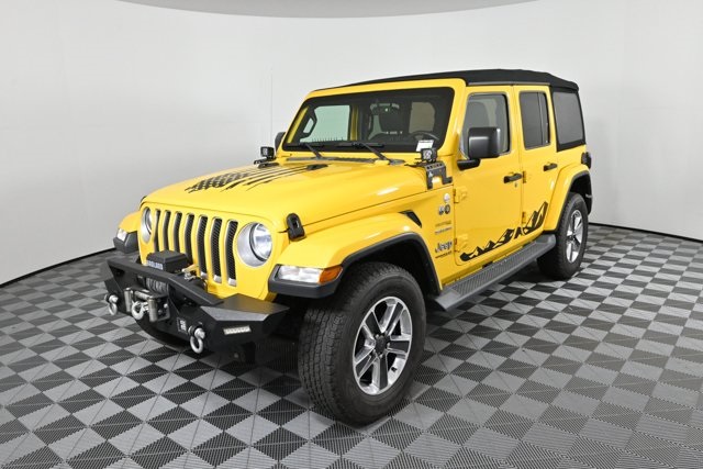 used 2018 Jeep Wrangler car, priced at $24,619