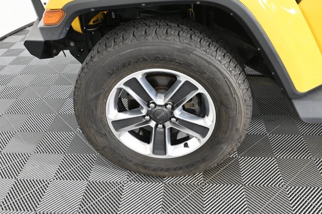 used 2018 Jeep Wrangler car, priced at $24,619